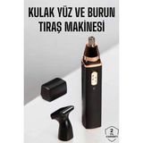 TKÇ Kulak Burun Temizleyici Tıraş Makinesi Mini Seyahat Tipi