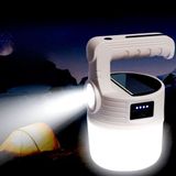 Tkç LED Güneş Enerjili Kamp LAMBASI–2000 Lümen Süper Parlak, 5 Aydınlatma Modlu,usb ile Şa