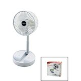 Tkç Masa Üstü Vantilatör USB Şarjlı Katlanır Fan=16.4cm - Uzayan AYAK=12.5-19CM 180 Derece Dö