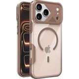 TKÇ Mey Ithalat® iPhone 17 Pro Zinko Magsafe Kapak - Çöl Titanyum