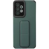 TKÇ Mey Ithalat® Samsung Galaxy A33 5g Kılıf Mega Standlı Silikon - Yeşil