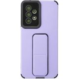 TKÇ Mey Ithalat® Samsung Galaxy A53 5g Kılıf Mega Standlı Silikon - Lila