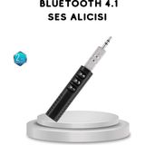 TKÇ Mini Bluetooth Ses Alıcısı 3.5mm Girişli Kablosuz Müzik Adaptörü - Renkli