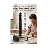 TKÇ Mini El Matkabı - Hobi ve Takı Tasarımı Için Hassas Mandrenli Pin Mengene 723229