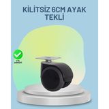 TKÇ Mobilya Tekerleği 6 cm Kilitsiz Tekli Satış