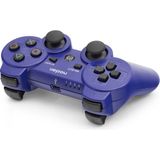 TKÇ ND600C Mavi Gamepad PS3 Uyumlu Ergonomik Tasarımlı Bluetooth Kablosuz Kontrol Cihazı