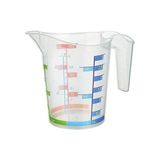 TKÇ Ölçü Kabı Dereceli Renkli 300ML - 10,1oz - Çok Renkli