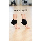 TKÇ Ortopedik Silikon Tabanlı Çorap Topuk Dikeni ve Nasır Destekli 2'li Set - standart
