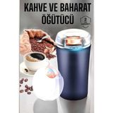 TKÇ Otomatik Kahve ve Baharat Öğütücü Kolay ve Taşınabilir - Renkli