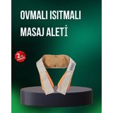 TKÇ Ovmalı Isıtmalı Masaj Aleti Bel Boyun Omuz Için Profesyonel Masaj Keyfi - Renkli