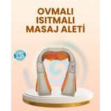 TKÇ Ovmalı Isıtmalı Masaj Aleti Boyun Omuz Bel ve Ayak Için Rahatlatıcı Etki - Renkli