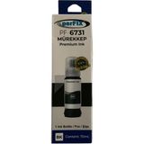 TKÇ Perfıx Pf T6641 - 6731 Siyah Şişeli Mürekkep (70 ml ) - Beyaz