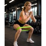 TKÇ Pilates ve Fitness Direnç Bandı Egzersiz Için Esnek Güçlendirme Lastiği