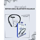 TKÇ Polygold PG-100 Boyun Askılı Kablosuz Kulaklık – 200 Saat Bekleme Süresi, Stereo Ses, Mikrofon - Renkli