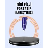 TKÇ Portatif Kahve Köpürtücü – Latte, Cappuccino, Milkshake ve Puding Yapıcı