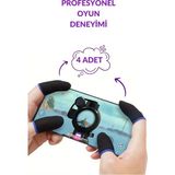 TKÇ Pubg Parmaklık Eldiveni Keskin Kontrol ve Konfor Oyun Performansı Arttırır Dayanıklı Oyuncu Te