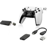 TKÇ Retro Oyun Stick HDMI Çift Gamepad Seti 2.4g Kablosuz - Beyaz HD331