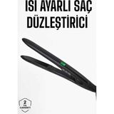 TKÇ Saç Düzleştirici Yıpranma Karşıtı Keratin Bakımı Seramik Kaplama - Renkli
