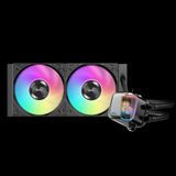 TKÇ Sama L70-240BK Black 240MM 2X120MM Argb Fan Cpu Sıvı SOĞUTMA(1923)