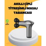 TKÇ Şarjlı 4 Başlıklı Titreşimli Masaj Aleti Derin Kas Masajı Sporcu Destekli - Renkli