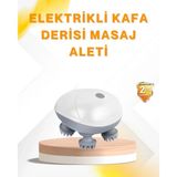 TKÇ Şarjlı Kafa Masaj Aleti 3 Hız Ayarlı Derin Masaj
