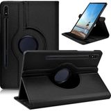 TKÇ Sm Galaxy Tab S8 2022 11.0 (X700-X706) 360 Derece Döner Standlı KILIF-(5775) - Siyah
