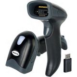 TKÇ Spenta ST-3830 2d Karekod Kablosuz Barkod Okuyucu + Wıfı USB Dongle - Beyaz