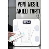 TKÇ Tartı Baskül Dijital Elektronik Tartı Vücut Analiz Wifi Akıllı Yağ Ölçer