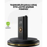 TKÇ Taşınabilir Dijital Lastik Şişirme Cihazı Güvenli ve Pratik Kullanım - Renkli