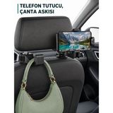 TKÇ Telefon Tutucu Özellikli Araç Içi Çanta Askısı
