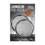 TKÇ Tkcls- Lahmacun Pizza Pide Pişirme Tepsisi 36 cm 2 Li Set 721315
