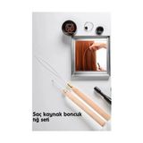 TKÇ Tkcls- Saç Boncuk Uzatma Keratin Tığı Misina Seti 720393