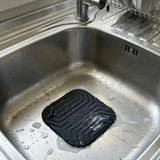 TKÇ Tkcls- Siyah Kare Evye Gider Koku Önleyici Silikon Mat – Lavabo Süzgeç ve Haşere Engelleyici - Renkli
