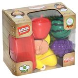 TKÇ URT007-KUTU-1ABC Kesilebilen Sebze Meyve 16 Pcs - Cr