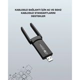 TKÇ USB Wifi Adaptör – 1200 Mbps Hız