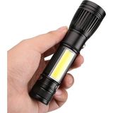 TKÇ Uzun Menzilli Profesyonel Tx6 LED El Feneri – Şarjlı Güçlü Aydınlatma WT-028