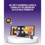 TKÇ Volkswagen Golf, Polo, Passat, Jetta, Tiguan, Bmw 3-5 Serisi Carplay Android Auto 10.26” Ekran