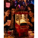 TKÇ Yağsız Popcorn Makinesi Hızlı Sıcak Hava Mısır Patlatıcı Ev Tipi Kullanım