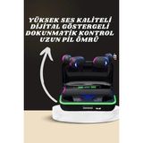 TKÇ Yeni Nesil Akıllı Saat ve Bluetooth Kulaklık Kampanyası Android ve Ios Uyumlu Uyku ve Sağlık - Renkli - Standart