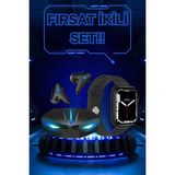 TKÇ Yeni Nesil Akıllı Saat ve Kablosuz Kulaklık Kampanyası Ikili Set Bluetooth Bağlantılı
