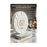 TKÇ Yumuşak Polisaj Keçesi 6X60 60 Katlı 150MM - Pamuk Bez Disk Ayna Parlaklığı Metal Parlatma Ke�