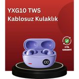 TKÇ YXG10 Açık Kulak Bluetooth Kulaklık – Klipsli, Güvenli Spor Tasarım, 30 Saat Pil