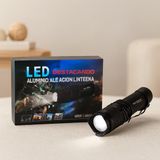 TKÇ Zoomlu Şarjlı El Feneri 3000 Lumen Metal Kasa 12.5 cm