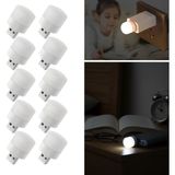 Tkçyt USB Mini Top LED 10’lu Aydınlatma Seti – Sıcak Renkli Gece Lambası, Enerji Tasarruflu
