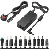 TKDY 24V 2.5A AC DC Adaptör 60W Güç Kaynağı, LED Şerit Işığı, 3D Yazıcı, LCD Monitör, 5.5 x 2.5 mm ve 11 PCS DC Konnektörlü, 24 Volt 0-2500mA Cihazlarla Uyumlu