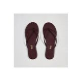 Tkees Kadın Bordo Klasik Şık Günlük Parmak Arası Terlik