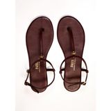 Tkees Kadın Sandalet Bordo