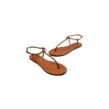 Tkees Klasik Parmak Arası Sandalet, 39, TK-8013, Camel, Kadın