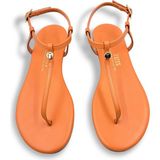 Tkees T8014 Turuncu Parmak Arası Kadın Sandalet