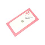 Tkgz Apple Uyumlu iPhone 11 Arka Pil Batarya Kapağı Cam Beyaz